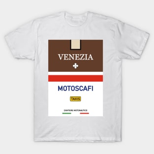 Venise Venezia Murano Vaporetto Water Taxi Rialto San Marco T-Shirt